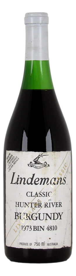 LINDEMANS Classic Bin 4810 Hunter River Burgundy 1973 (1x 750mL) 5* Prov