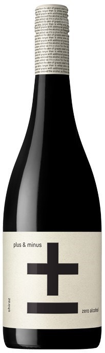 Plus & Minus (Zero Alcohol) Shiraz 2025 (6x 750mL)