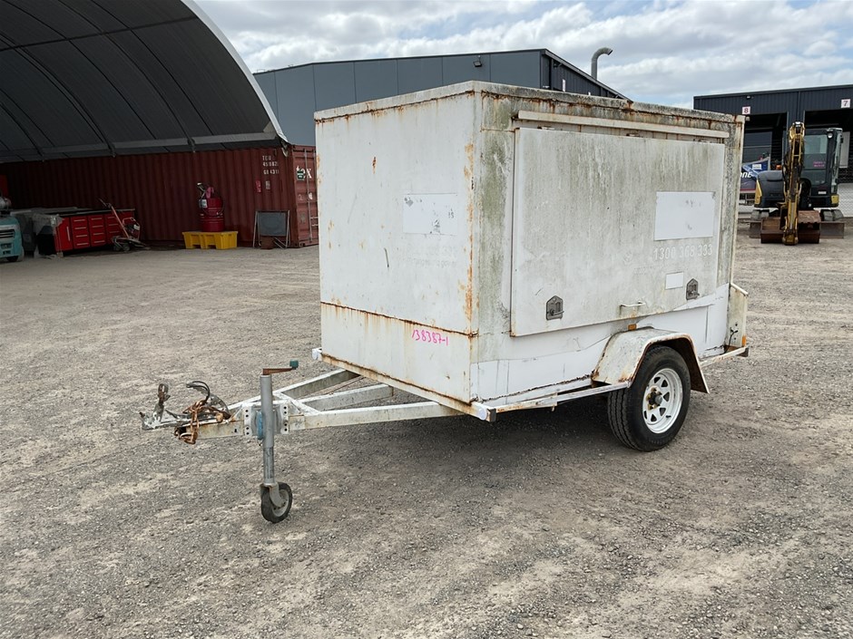 2013 Trik Trailers Single axle Enclosed Box Trailer Auction (0001 ...