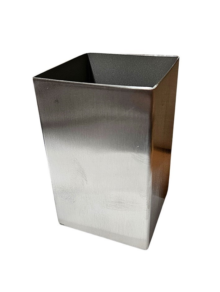 6 x MILENO S/S Stainless Steel Tumbler Cup, 6x6x11xm.