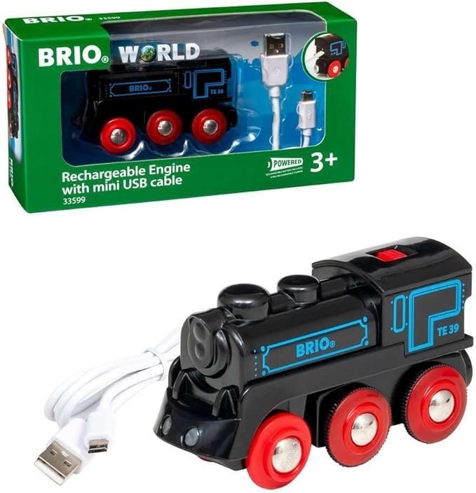 BRIO World 33599 Railway, Rechargeable Engine