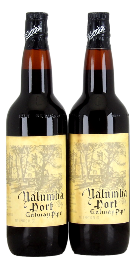 YALUMBA Galway Pipe Tawny Port NV (2x 1 PT 6FL OZ), Barossa Valley. 5* Prov