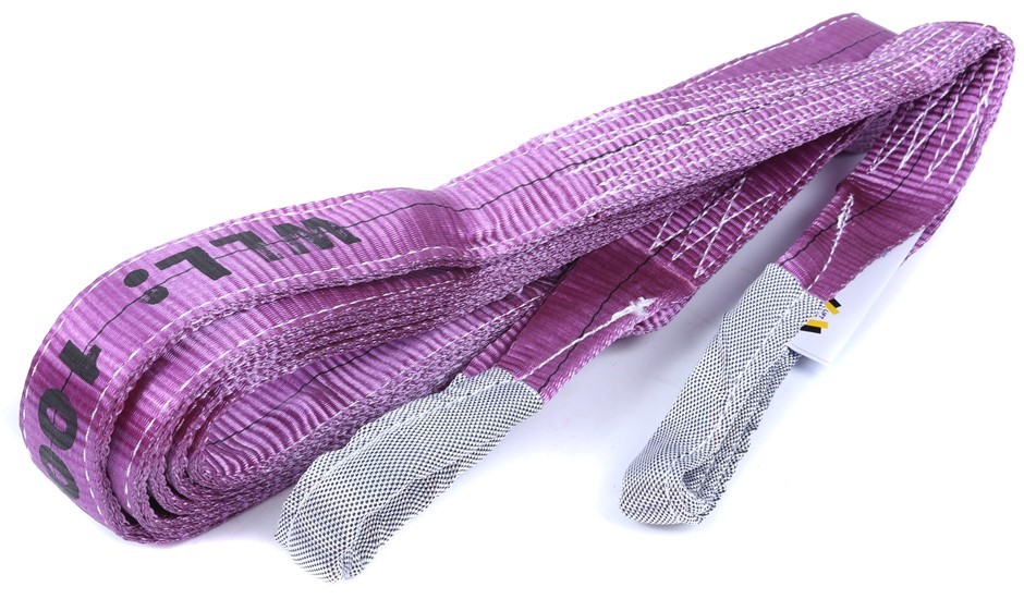 Flat Webb Lifting Sling, WLL 1,000kg x 5M (With Test Cert).