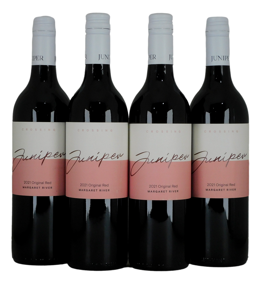 Juniper Crossing Cabernet Merlot 2021 (4x 750mL) WA/a