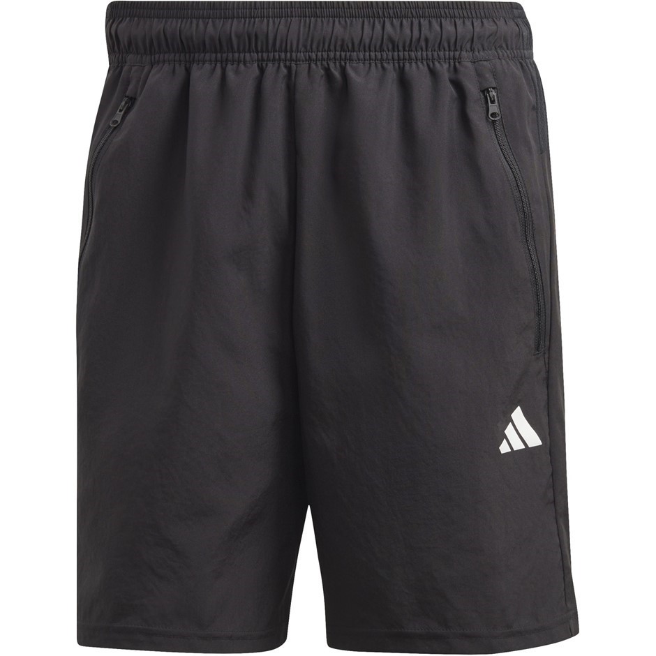 ADIDAS Men's TR-ES Woven Shorts, Size L 7" (AU), Black/White, IC6976 (21039