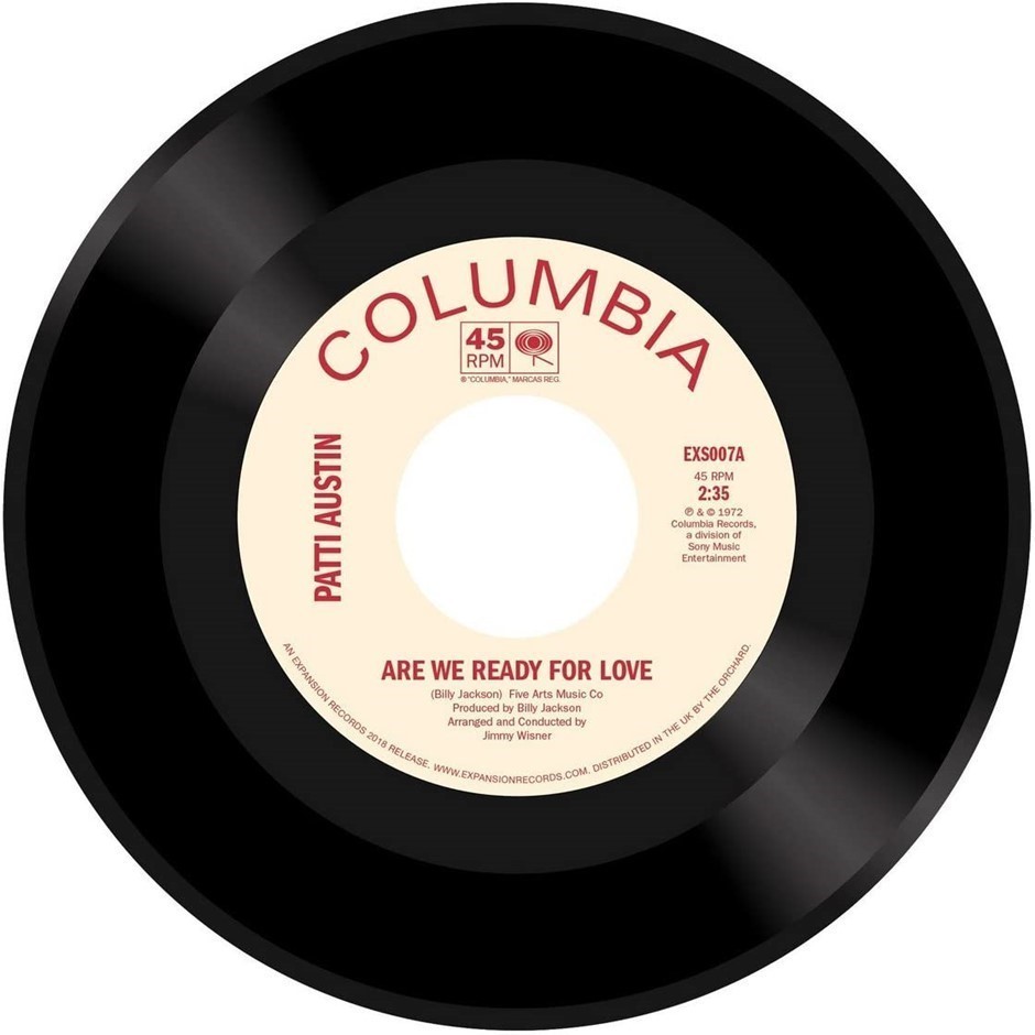 PATTIE AUSTIN "Are We Ready For Love / Didn't Say A Word "Vinyl. Buyers No