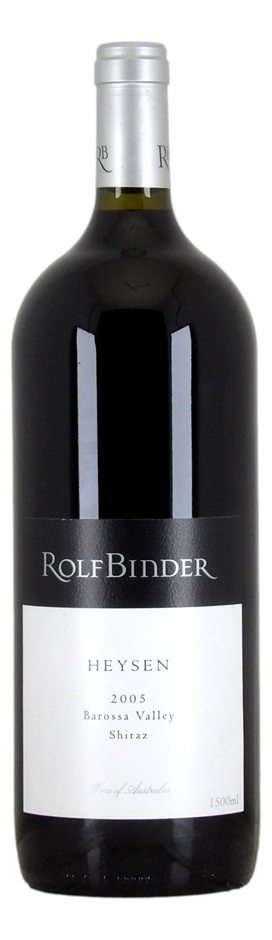 ROLF BINDER VERITAS WINERY Heysen Vineyard Shiraz 2005 (1x 1.5L). 5* Prov