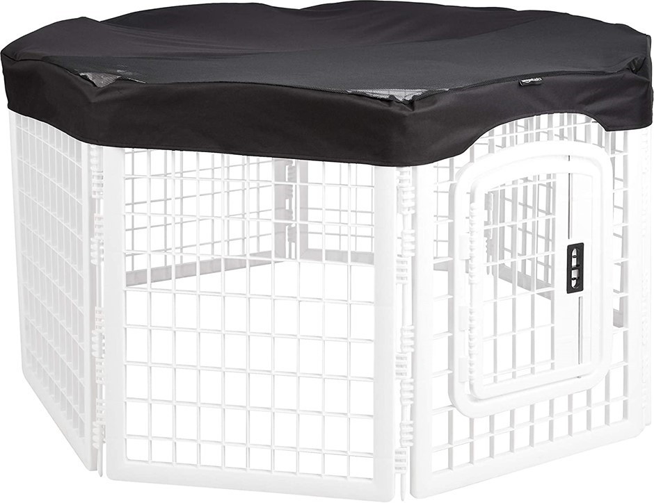 AMAZON BASICS Plastic Pet Pen Mesh Fabric Top Cover, 86 cm.