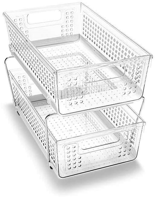 MADESMART Large 2-Tier Organizer BPA-Free