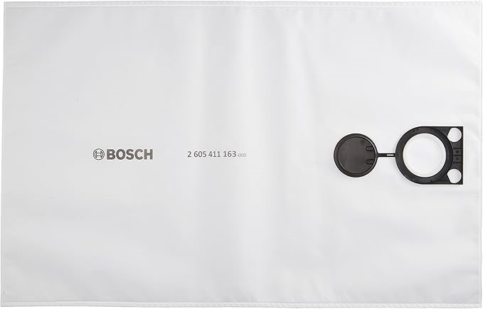 BOSCH 5x Fleece Filter Bag (for GAS 50, for Wet & Dry, Dust Class L & M, to
