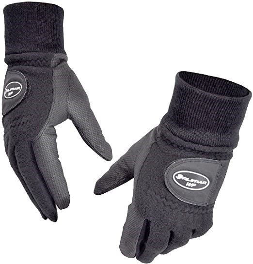 ORLIMAR Mens Winter Performance Fleece Golf Gloves (Pair), Colour Black, Si