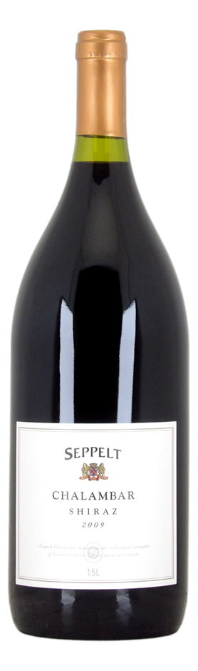 SEPPELT Chalambar Shiraz 2009 (1x 1.5L), Victoria. 5* Prov