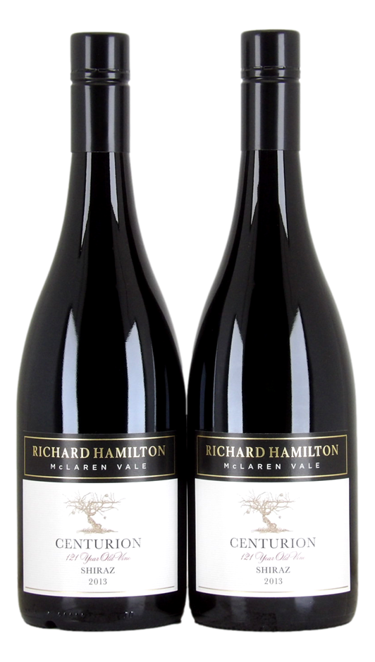 RICHARD HAMILTON Centurion Old Vine Shiraz 2013 (2x 750mL), SA. 5* Prov