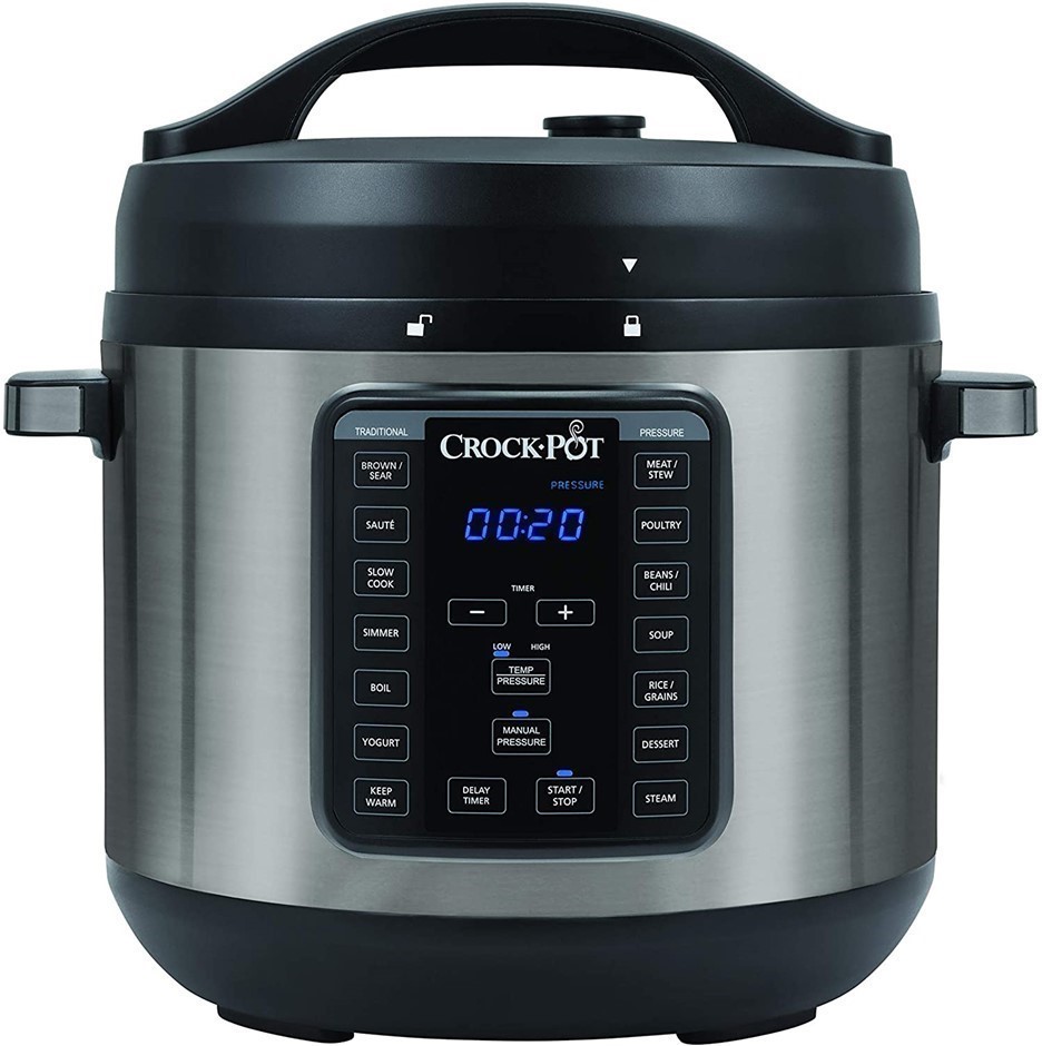 CROCKPOT Express XL Multi Cooker, 7.6L, 240V, CPE300. NB: Minor Use.