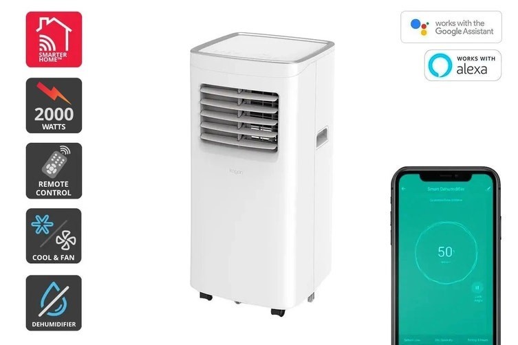 KOGAN SmarterHome™ 2.0kW Portable Air Conditioner (7,000 BTU).