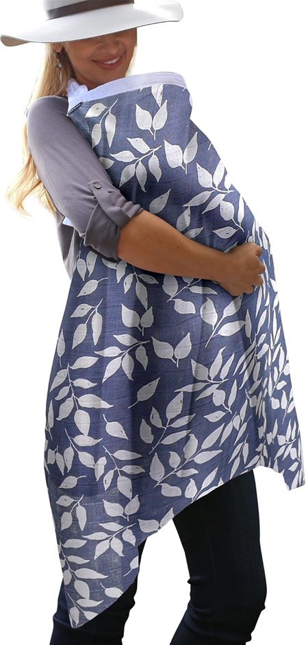 2 X BEBE AU LAIT Boho Muslin Nursing Cover.