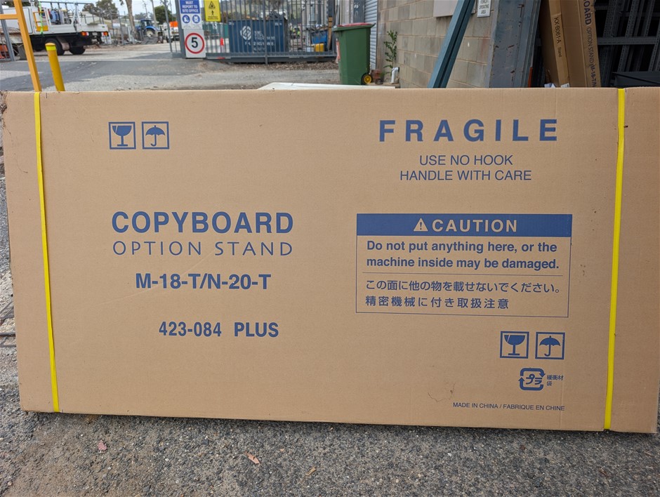 Pair of Visionchart Electronic Whiteboard Stands M-18-T