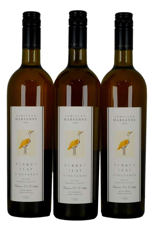 Turkey Flat   Semillon Marsanne 2003 (3x 750mL),