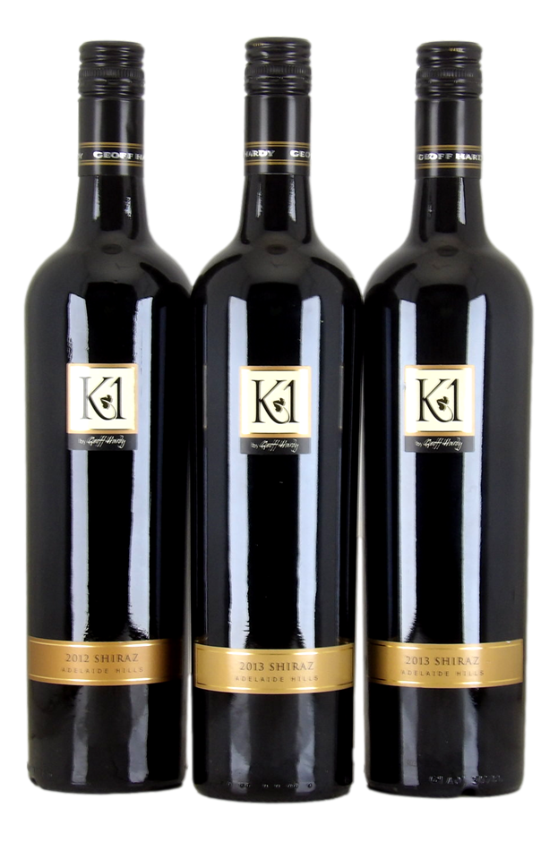 Geoff Hardy K1 Shiraz 2012/2013 (3x 750mL), Adelaide Hills