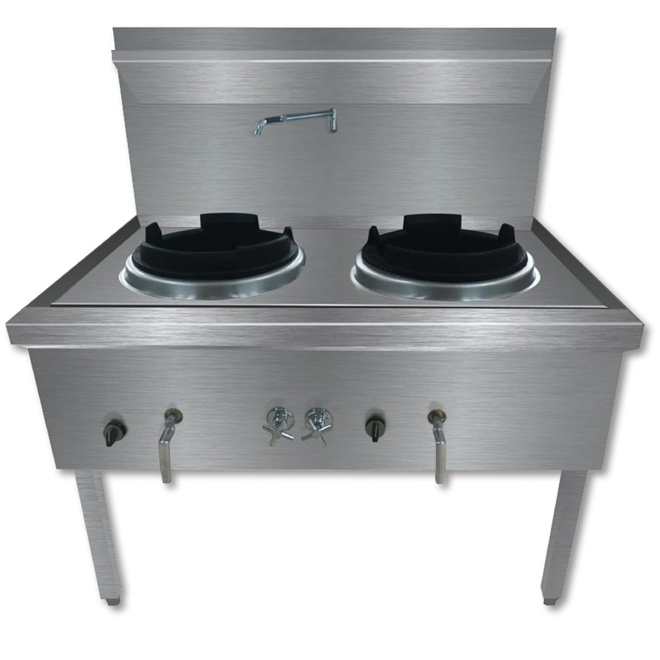 Double Wok Duckbill Burner