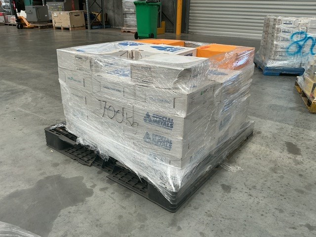 Assorted Welding Wire Pallet of
