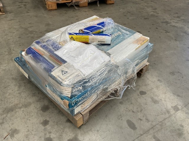 Pallet of Welding Rods