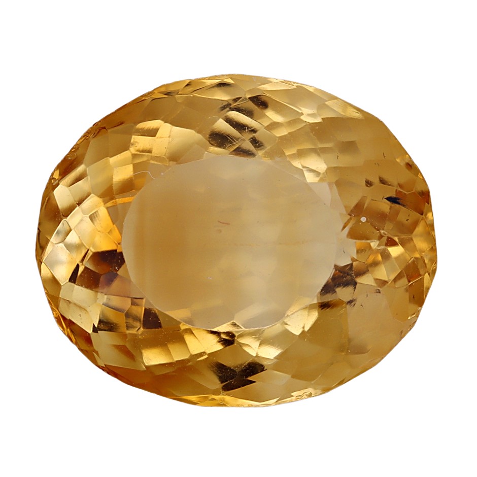 20.03 Carats Yellow Citrine