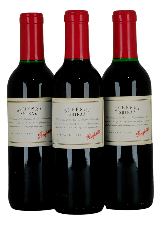 Penfolds `St Henri` Shiraz 1998 (3x 375mL), SA.