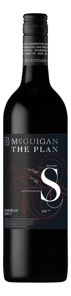 McGuigan The Plan Shiraz 2018 (12x 750mL), NSW