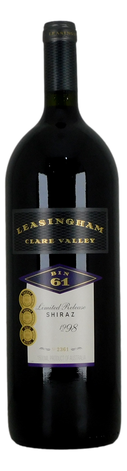 Leasinham Bin 61 Shiraz 1998 (1x 1.5L), Barossa Valley