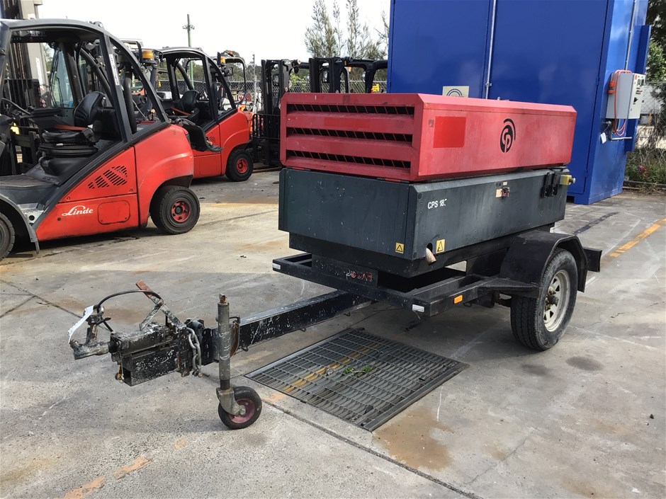 <p>RedStar CPS185DD Trailer Mounted Compressor</p>