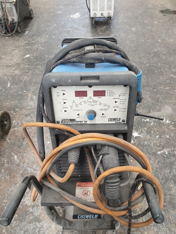 Cigweld Tig Weldskill 200 AC/DC Inverter 240V, 50Hz Auction (0025 ...