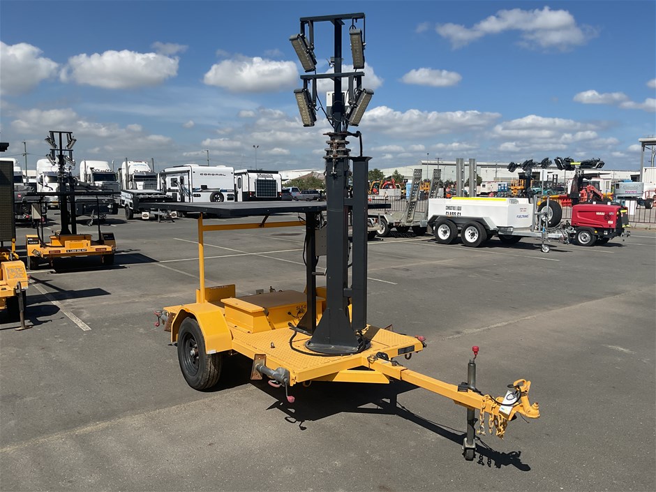 <p>2017 Global Traffic Equipment  SLT Single Light Tower Trailer</p>