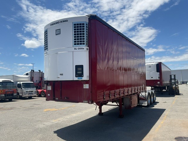 2005 Vawdrey VB S3 Triaxle Curtainsider A Trailer