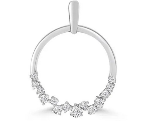 9K Yellow Gold 0.05ct HI SI DIAMOND GALAXY RING