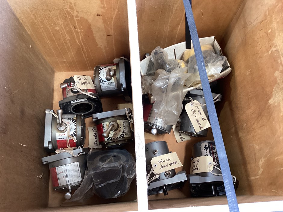 <p>Winch Motors and Gearboxes</p>