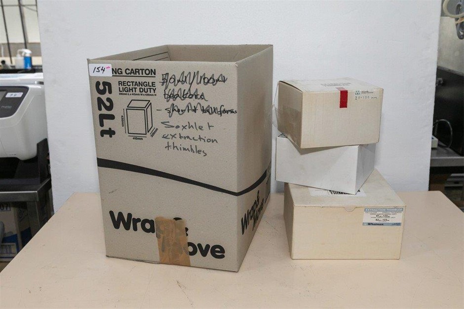 Extraction Thimbles Auction (0154-5061605) | Grays Australia