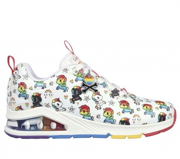 Skechers Women's x tokidoki: Uno 2 - Street Groove Sneaker in White/Multi,