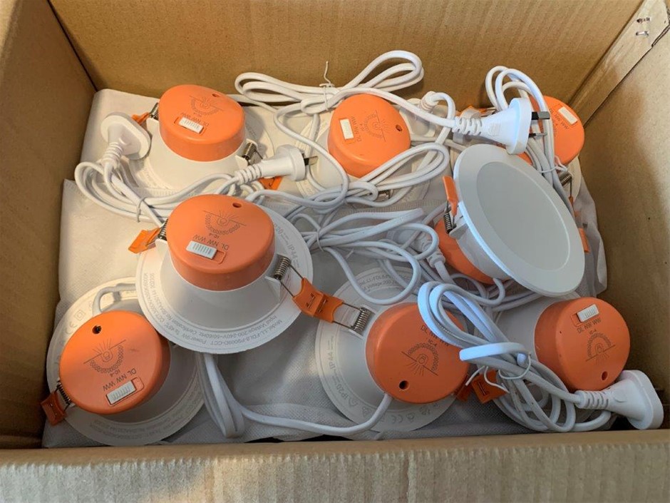 LED Down Lights, 9W, 200-240 Volt, 50/60HZ - Quantity 30