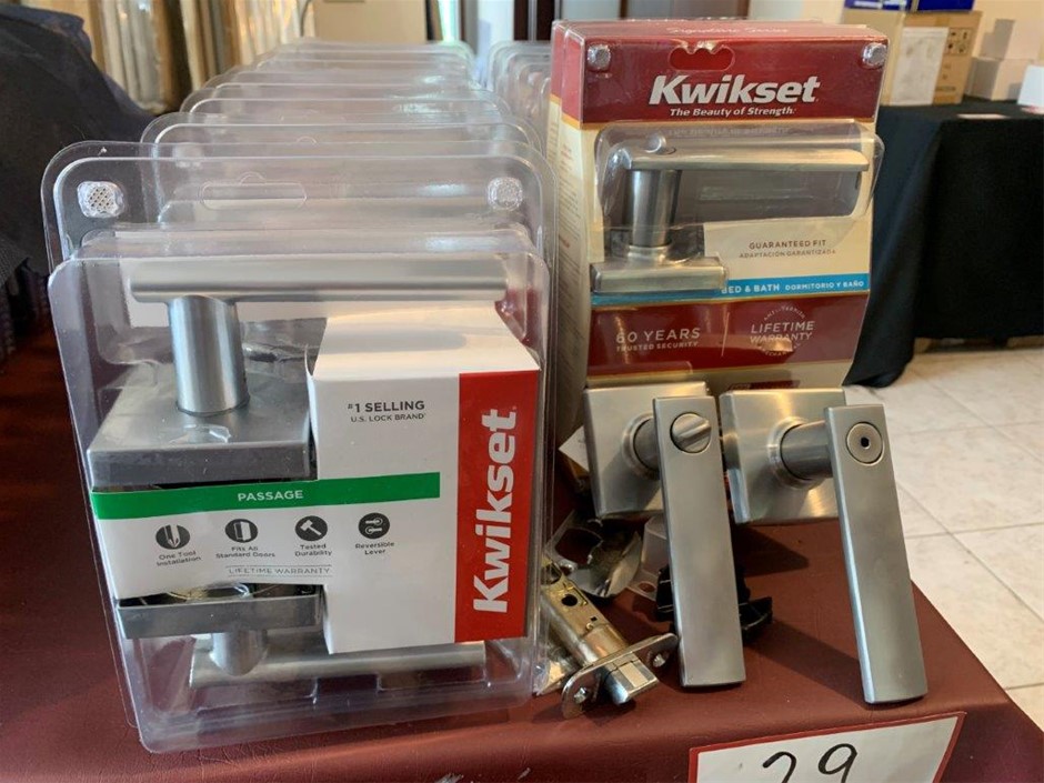 New in Packaging Kwikset Privacy and Passage Sets - Quantity 14