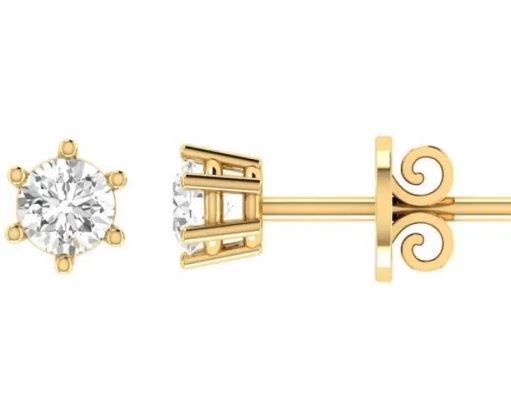 18K WHITE GOLD 1.00CT HI I1 DIAMOND RING