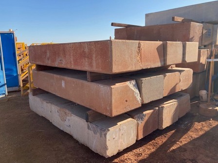 24x Concrete Blocks - Pilbara Portables