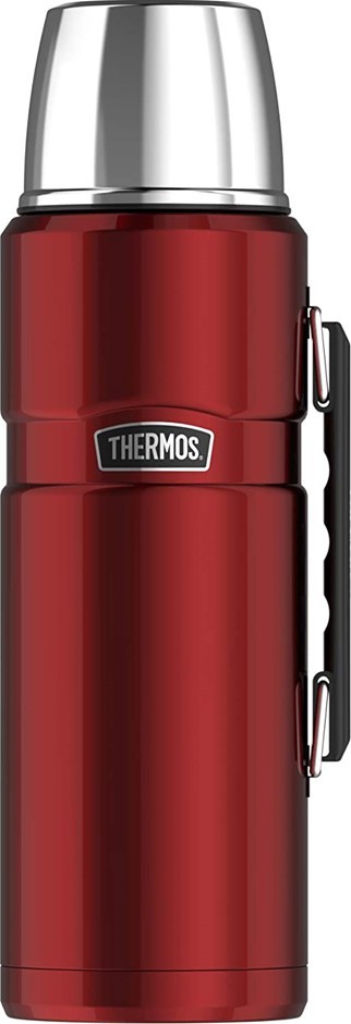 THERMOS Vacuum Insulated Flask , Stainless Steel, 2L, Red, SK2020RAUS.