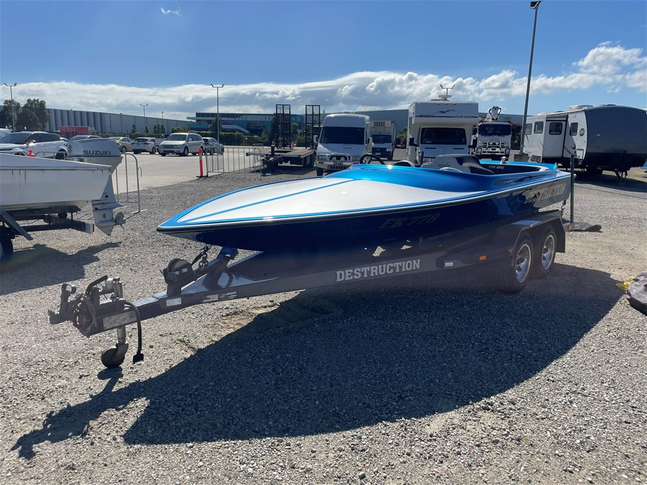 1998 Firebird Destruction Ski Boat