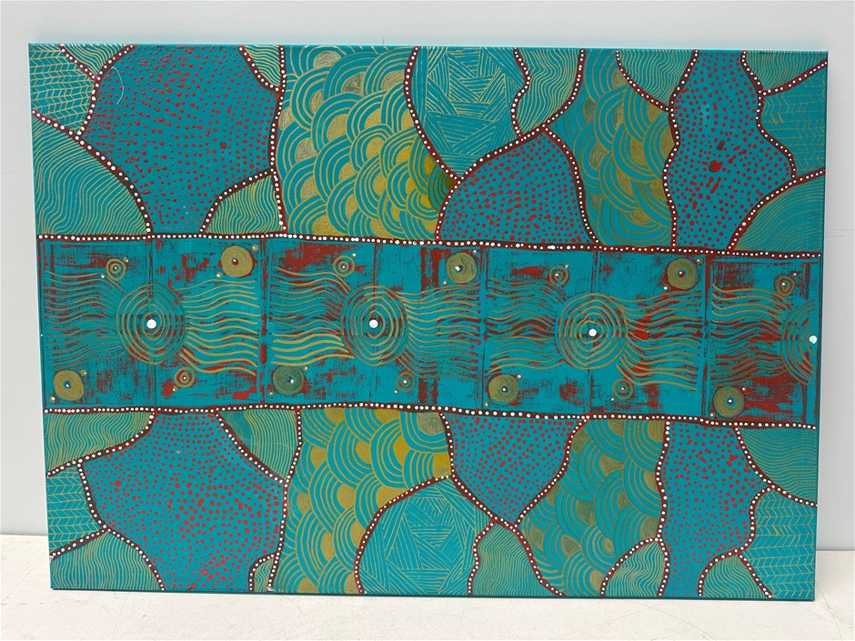 Indigenous  Canvas Painting