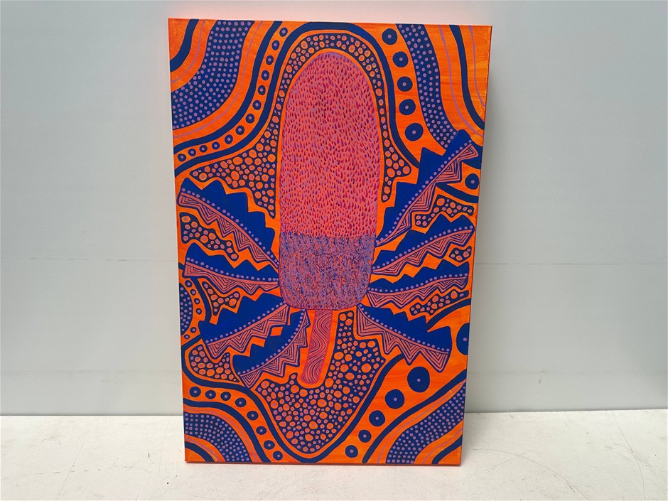 Indigenous Canvas Painting