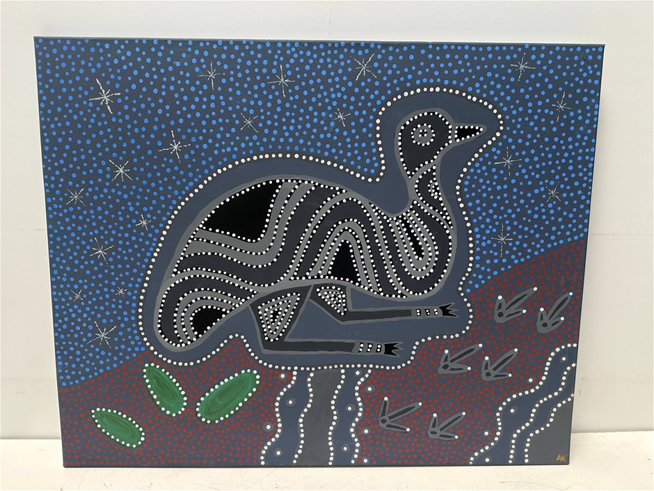 Indigenous Canvas Painting