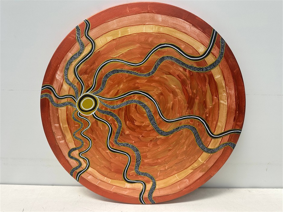 Indigenous Canvas Painting