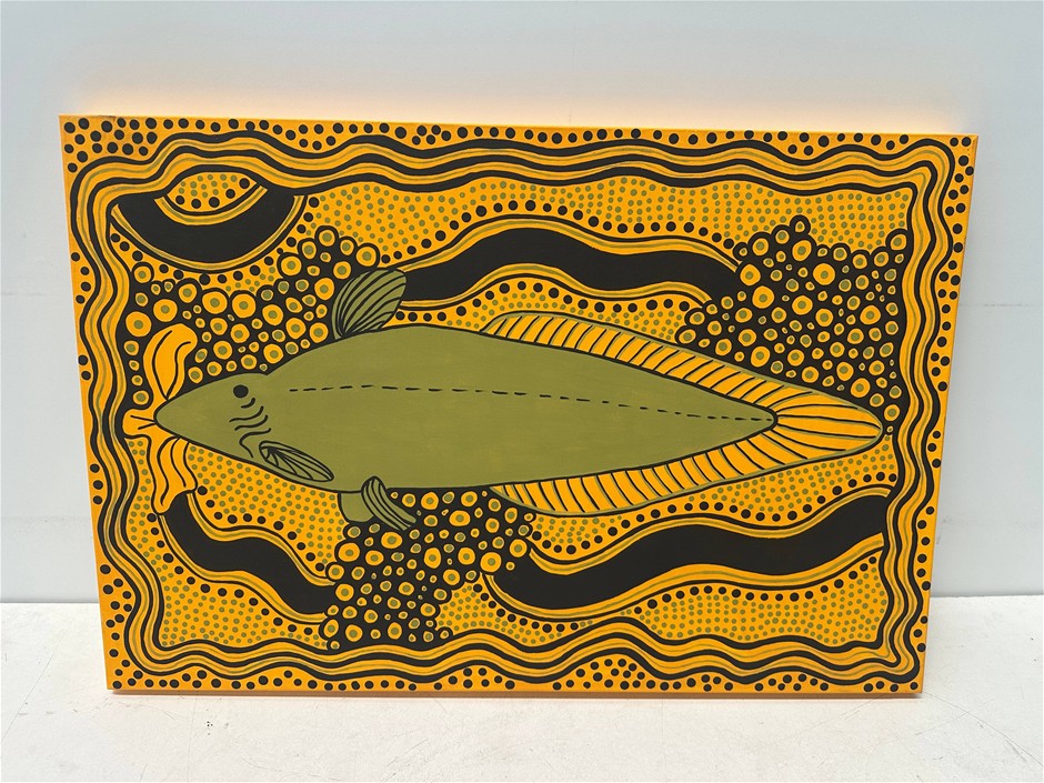 Indigenous Canvas Painting