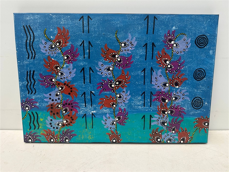 Indigenous Canvas Painting